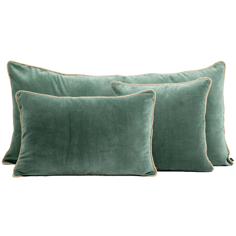 Coussin velours rectangle